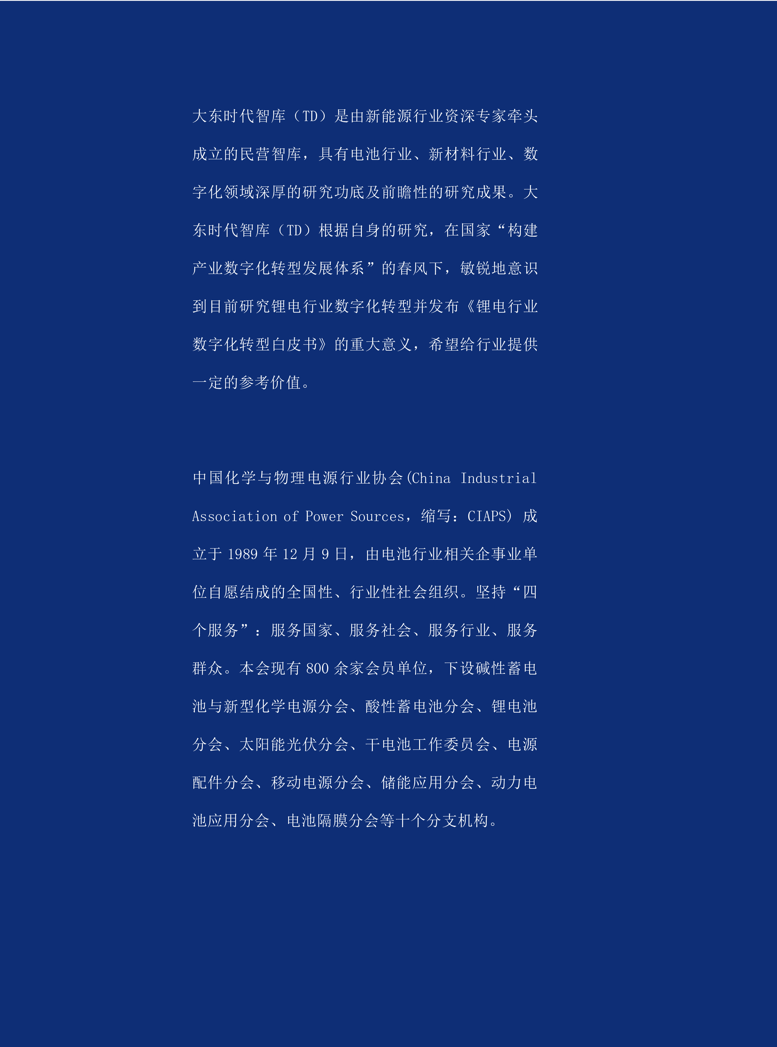 大东时代2023锂电池企业数字化转型白皮书55页